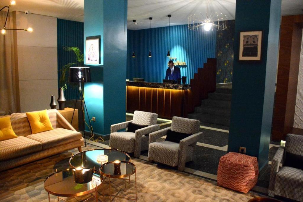 Boutique Hotel Gauthier Restaurant Terrasse Казабланка Екстериор снимка