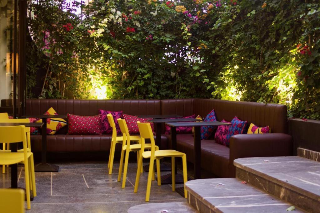 Boutique Hotel Gauthier Restaurant Terrasse Казабланка Екстериор снимка
